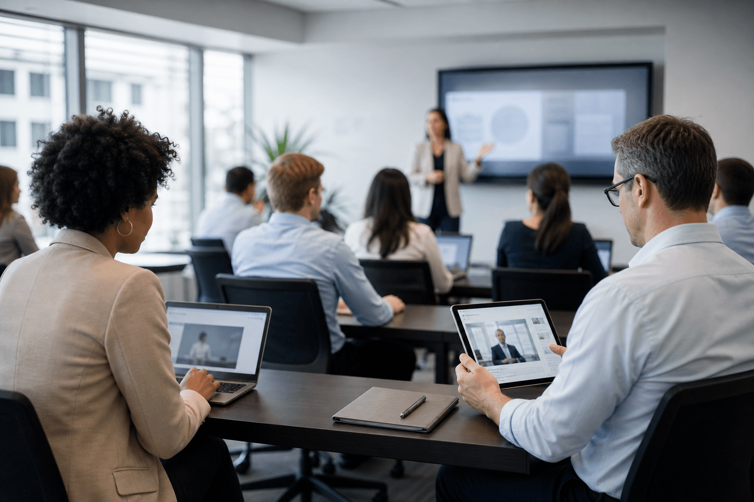Parcours e-learning en entreprise