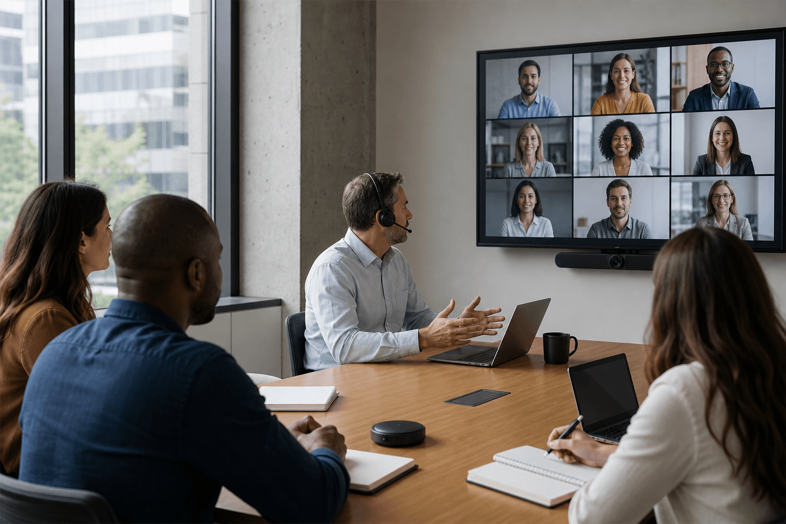 Session de formation en visioconférence